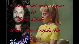 Metalhead reacts to Billie Eilish  What was I made for [upl. by Cruz12]