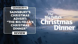 ▷SAINSBURYS CHRISTMAS ADVERT 2023  “The Big Fella’s Christmas Dinner” [upl. by Yelyac]