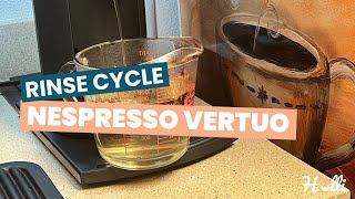 Nespresso Vertuo Rinse Cycle Tutorial  Coffee Holli [upl. by Iem272]