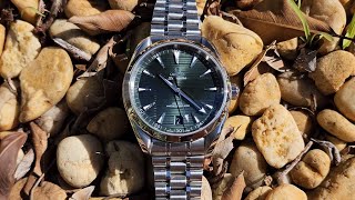 Omega Aqua Terra on Forstner Bullet Bracelet  Review [upl. by Godewyn]