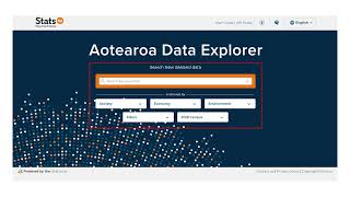 Overview of Aotearoa Data Explorer [upl. by Alcinia]