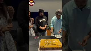 GOAT Success Cake Cutting  Thalapathy Vijay Cake Cutting  TVK Vijay  Vijay tamilnewstoday [upl. by Grindle521]