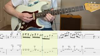 Jimi Hendrix  Hey Joe Solo Guitar Tab With Real Backing Track [upl. by Iaka]