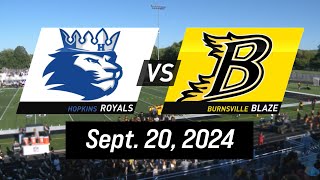 Burnsville Homecoming Football vs Hopkins  Sept 20 2024 [upl. by Petigny315]