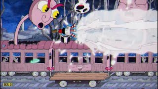 Cuphead All Bosses S Rank Inkwell Isle 3 pt 2 Sally Phantom amp Dr Kahl [upl. by Ahsirak59]