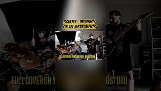 Prophecy by Soulfly on all instruments metal drums guitar bass vocals cover heavymetal [upl. by Masera]