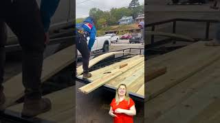 Boards Replacement on a Car Trailer shorts [upl. by Jenne]