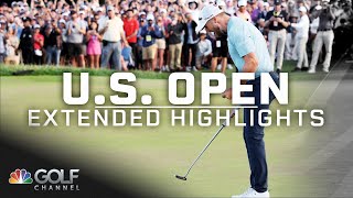 US Open 2023 EXTENDED HIGHLIGHTS Round 4  Golf Channel [upl. by Ariayek]