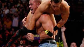 Raw John Cena vs The Miz  Team Raw Captain WWE Bragging Qualifying [upl. by Amasa264]