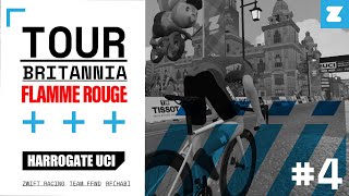 ZWIFT I FRR I Tour Britannia I ST4 I HARROGATE UCI WORLDS I Today isnt yesterday [upl. by Zobe973]