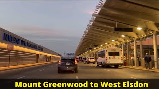 Chicago  Mount Greenwood to Midway Airport  West Elsdon  October 11 2024 [upl. by Irtimd]