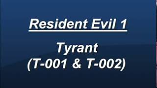 Resident Evil 1  Tyrant T001 amp T002 Mod  by Tao Lung Shamon バイオハザード [upl. by Neelhtac488]