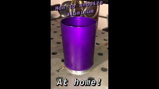 HOW TO Anodize Your Aluminum Parts At Home [upl. by Mallorie]