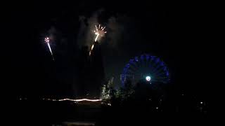 Feuerwerk zur 360Jahrfeier Fettmarkt in Warendorf [upl. by Cecilio]