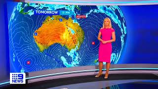 9News Melbourne Summer Edition  Weather and Closer Tuesday December 12th 2023 [upl. by Huff157]