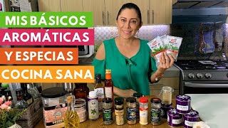 USO de Especias y Hierbas Aromáticas en la cocina SALUDABLE Cocina de Addy [upl. by Shena50]