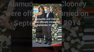 George Clooney and Amal Clooney lovestatus shortsvideo love [upl. by Nomzzaj]