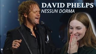 Danielle Marie Reacts to David PhelpsNessun Dorma [upl. by Alyag]