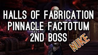 Pinnacle Factotum NUKE Halls of Fabrication  Morrowind ESO [upl. by Naras]