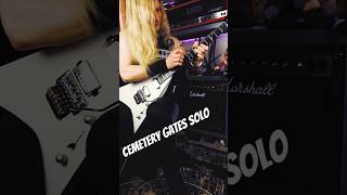 Cemetery Gates solo pantera dimebagdarrel jacksonguitars heavymetal guitar [upl. by Hymie]