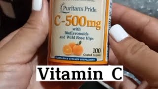 Puritans Pride Vitamin C immunitybooster puritanspride puritanspridevitaminc budolfinds [upl. by Menedez]