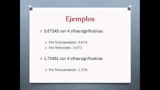 Curso de Métodos Numéricos  Truncamiento y Redondeo [upl. by Kamaria308]