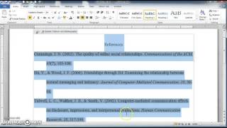 Creating a Custom Bibliography Style in Word 2010 [upl. by Deehan]