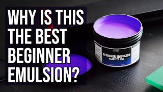 The best beginner emulsion for screen printing  by Screenprintdirectcom [upl. by Airehs269]