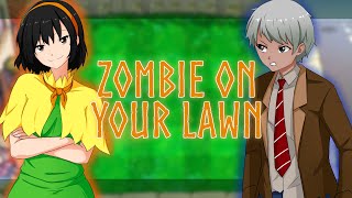 Plants vs Zombies Song COVER Zombie On Your Lawn LYRIC VIDEO [upl. by Dominica]