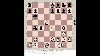 Stockfish 17 vs Cinnamon 24  English Wing Gambit chess [upl. by Ahdar83]