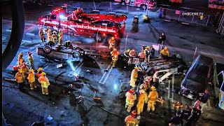 Double Fatal Freeway FlyOff  EL SEGUNDO CA 62224 [upl. by Pyle]