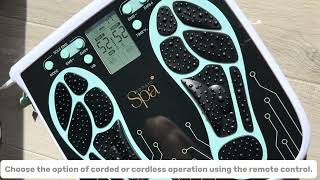 Sensio Spa Circulation Promoter Foot amp Legs Blood Circulation EMS amp TENS With 99 Intensity Levels [upl. by Bornstein738]