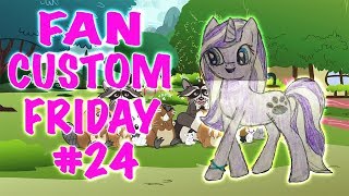 Fan Custom Friday 24  Custom OC Pony Giveaway FCF by MandaPanda Toy Collector [upl. by Elyod]