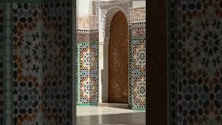 Medersa Ben Youssef marrakech morocco [upl. by Ihp962]