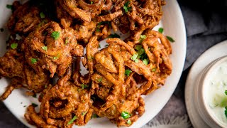 The secret to light and crispy Onion Bhajis [upl. by Mera]