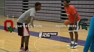 JaeSean Tate vs Javon Bess  OSU vs MSU Open Gym Mixtape [upl. by Terti]