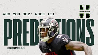 WHO YOU GOT Week 4 Matchup Predictions [upl. by Htenek]