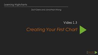 Learning Highcharts [upl. by Sreip]