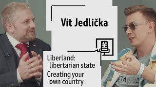 Vít Jedlička on Liberland blockchain government taxes courts and police in a libertarian state [upl. by Eeluj335]