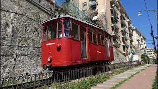 Funiculars and rack railway in Genoa [upl. by Helaina]