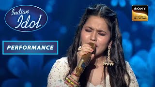 Indian Idol S13  Bidipta की Melodious Voice में खो गए सारे  Performance [upl. by Zrike]