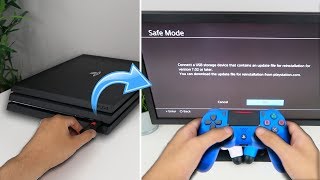 How to REINSTALL PS4 SYSTEM SOFTWARE EASY METHOD FIXES ALL ERRORS [upl. by Cordey]