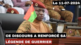 Ibrahim Traoré est rentré dans la légende en prononçant ce discours mythique [upl. by Aritak]