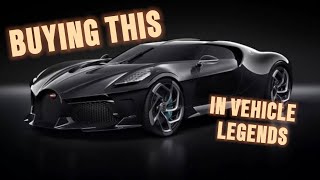 BUYING Bugatti la voiture noire IN VEHICLE LEGENDS [upl. by Haskell]