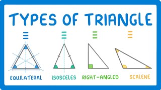 GCSE Maths  Types of Triangle 100 [upl. by Ana]