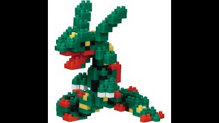 NanoBlock Rayquaza  Ectoplasma  Évoli [upl. by Schou550]