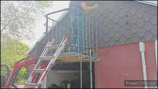 Barn gable end repair pt1 [upl. by Tran3]