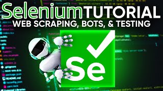 Python Selenium Tutorial  Automate Websites and Create Bots [upl. by Yenahc343]