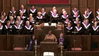 Callie Day and MUMC Choir 3 26 17 [upl. by Imarej]