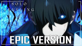 The Real Hunt Begins  DARK ARIA ＜LV2＞ Solo Leveling EP 6 OST  EPIC VERSION [upl. by Odlo945]